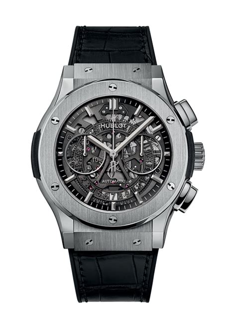 hublot classic fusion aerofusion titanium|pre owned hublot classic fusion.